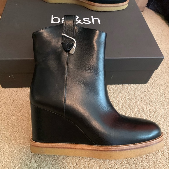 BNIB BA&SH CRISTINA BOOTS SIZE 38 - Picture 2 of 5